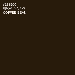 #291B0C - Coffee Bean Color Image